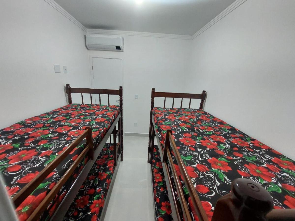 Apartamento Recanto Praia Grande - Mar, Ar, Churrasqueira, Piscina E Sauna 乌巴图巴 外观 照片