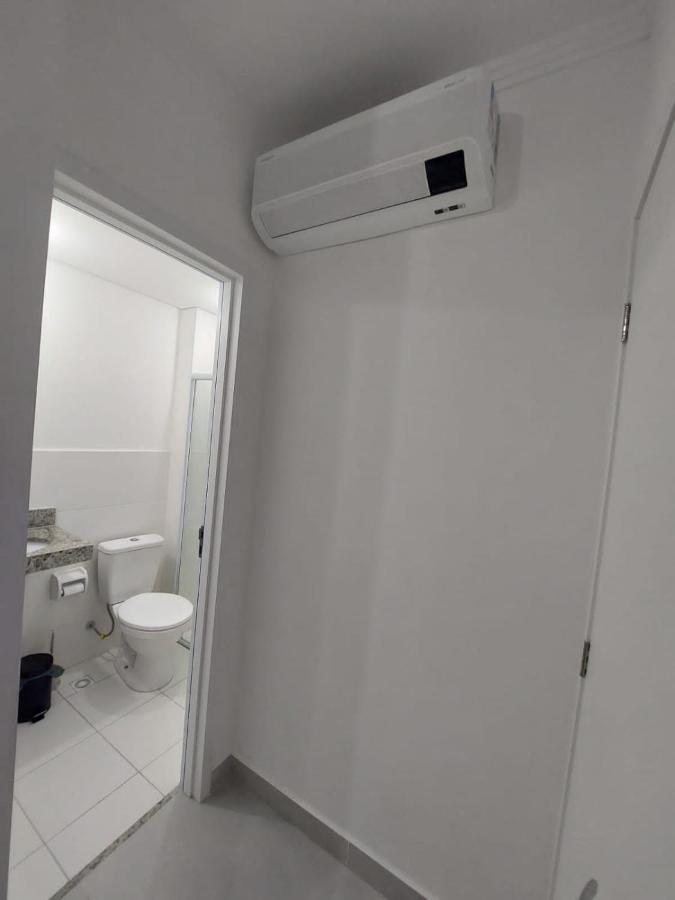 Apartamento Recanto Praia Grande - Mar, Ar, Churrasqueira, Piscina E Sauna 乌巴图巴 外观 照片