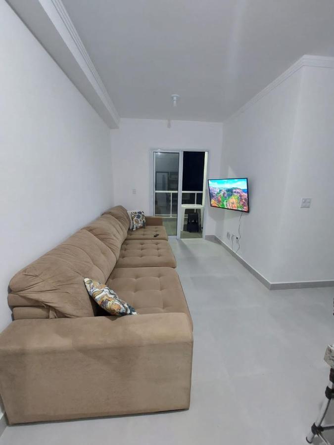 Apartamento Recanto Praia Grande - Mar, Ar, Churrasqueira, Piscina E Sauna 乌巴图巴 外观 照片