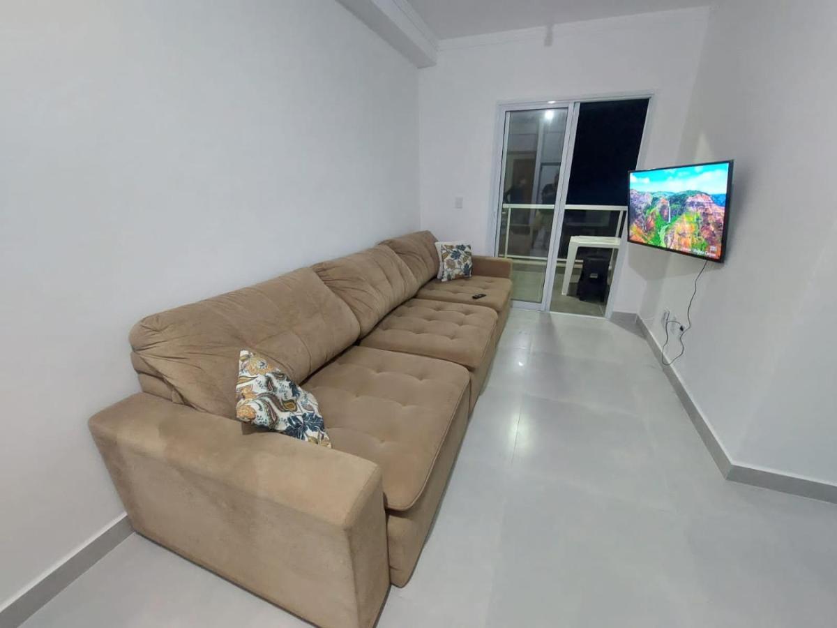 Apartamento Recanto Praia Grande - Mar, Ar, Churrasqueira, Piscina E Sauna 乌巴图巴 外观 照片